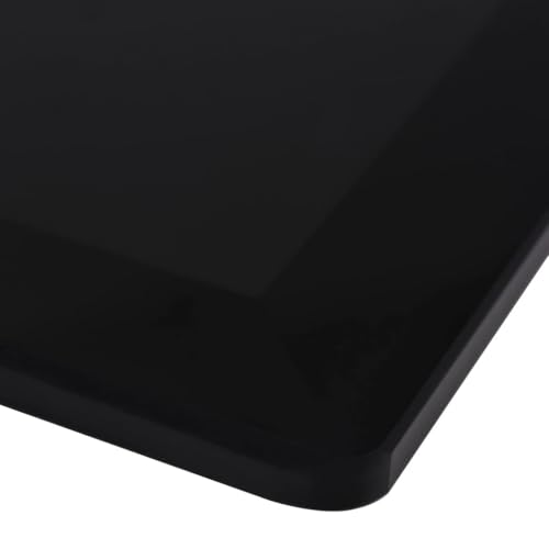 HEFZGDB Tischplatte aus gehärtetem Glas Rechteckig 1200 x 650 mm Study Table Arbeitsplatte Küchenarbeitsplatte Esstisch für Büro Studienraum Küche Konferenzraum von HEFZGDB