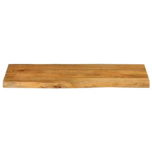 HEFZGDB Tischplatte mit Baumkante 100x40x3,8 cm Massivholz Mango Küchenplatte Arbeitsplatte Schreibtischplatte Esstisch für Büro Konferenzraum Studienraum Küche HEFZGDB Tischplatte mit Baumkante 100x40x3,8 cm Massivholz Mango Küchenplatte Arbeitsplatte Schreibtischplatte Esstisch für Büro Konferenzraum Studienraum Küche von HEFZGDB