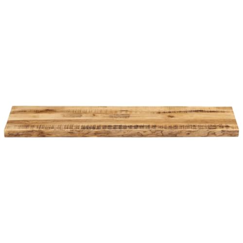 HEFZGDB Tischplatte mit Baumkante 110x40x2,5 cm Raues Mango Massivholz Küchenplatte Arbeitsplatte Schreibtischplatte Esstisch für Büro Konferenzraum Studienraum Küche HEFZGDB Tischplatte mit Baumkante 110x40x2,5 cm Raues Mango Massivholz Küchenplatte Arbeitsplatte Schreibtischplatte Esstisch für Büro Konferenzraum Studienraum Küche von HEFZGDB