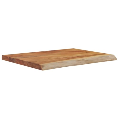 HEFZGDB Wandregal 40x30x2,5 cm Rechteckig Massivholz Akazie Baumkante Waschtischplatte Küchenarbeitsplatte Schreibtischplatte Esstisch für Studienraum Konferenzraum Küche Büro HEFZGDB Wandregal 40x30x2,5 cm Rechteckig Massivholz Akazie Baumkante Waschtischplatte Küchenarbeitsplatte Schreibtischplatte Esstisch für Studienraum Konferenzraum Küche Büro von HEFZGDB