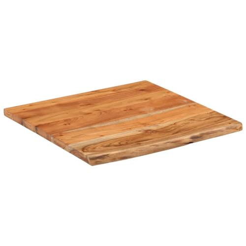 HEFZGDB Wandregal 40x40x3,8 cm Quadratisch Massivholz Akazie Baumkante Waschtischplatte Küchenarbeitsplatte Schreibtischplatte Esstisch für Studienraum Konferenzraum Küche Büro HEFZGDB Wandregal 40x40x3,8 cm Quadratisch Massivholz Akazie Baumkante Waschtischplatte Küchenarbeitsplatte Schreibtischplatte Esstisch für Studienraum Konferenzraum Küche Büro von HEFZGDB