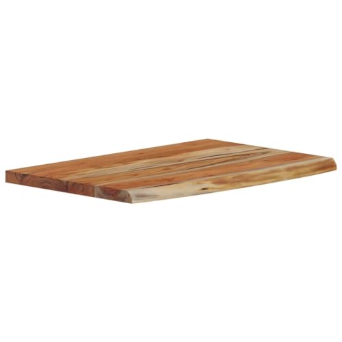 HEFZGDB Wandregal 60x40x2,5 cm Rechteckig Massivholz Akazie Baumkante Waschtischplatte Küchenarbeitsplatte Schreibtischplatte Esstisch für Studienraum Konferenzraum Küche Büro HEFZGDB Wandregal 60x40x2,5 cm Rechteckig Massivholz Akazie Baumkante Waschtischplatte Küchenarbeitsplatte Schreibtischplatte Esstisch für Studienraum Konferenzraum Küche Büro von HEFZGDB