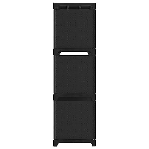 HEFZGDB Würfelregal mit 9 Fächern Schwarz 103x30x107,5 cm Stoff Bücherwagen Cd Regal Mehrzweckschrank Apothekerschrank Küche für Bibliothek Arbeitszimmer Wohnbereich Schlafzimmer HEFZGDB Würfelregal mit 9 Fächern Schwarz 103x30x107,5 cm Stoff Bücherwagen Cd Regal Mehrzweckschrank Apothekerschrank Küche für Bibliothek Arbeitszimmer Wohnbereich Schlafzimmer von HEFZGDB