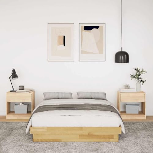 Massivholzbett ohne Matratze 120x190 cm Eichenholz Jugendbett Gästebett Bettgestell Single Bed für Herberge Wohnbereich Gästezimmer Schlafzimmer Massivholzbett ohne Matratze 120x190 cm Eichenholz Jugendbett Gästebett Bettgestell Single Bed für Herberge Wohnbereich Gästezimmer Schlafzimmer von HEFZGDB
