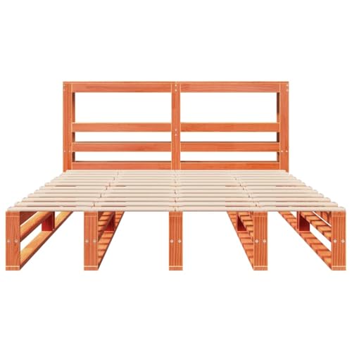 Massivholzbett ohne Matratze Wachsbraun 120x190 cm Kiefernholz Jugendbett Gästebett Bed Frame Einzelbett für Herberge Wohnbereich Schlafzimmer Gästezimmer Massivholzbett ohne Matratze Wachsbraun 120x190 cm Kiefernholz Jugendbett Gästebett Bed Frame Einzelbett für Herberge Wohnbereich Schlafzimmer Gästezimmer von HEFZGDB
