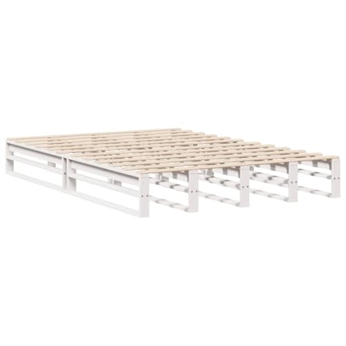 Massivholzbett ohne Matratze Weiß 120x190 cm Kiefernholz Ehebett Bed Frame Familienbett Doppelbett für Schlafzimmer Gästezimmer Wohnbereich Herberge Massivholzbett ohne Matratze Weiß 120x190 cm Kiefernholz Ehebett Bed Frame Familienbett Doppelbett für Schlafzimmer Gästezimmer Wohnbereich Herberge von HEFZGDB