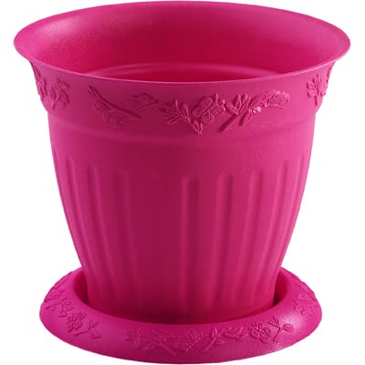 Mundigangas - runder Blumentopf mit Untersetzer 16 cm von HEGA