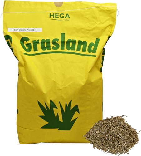 Weide HEGA Grasland Nr. IV Dauerweide für trockenen Standorte 10kg Weidegras Wiese Gras von HEGA
