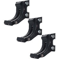 Hegele - 3er-Set Wandhalterung für Markise HHG-606, Wandkonsole Wandmontage Adapter anthrazit Hegele - 3er-Set Wandhalterung für Markise HHG-606, Wandkonsole Wandmontage Adapter anthrazit von HEGELE