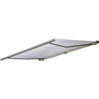 Elektrische Kassettenmarkise HHG-432, Markise Vollkassette 4x3m Acryl Creme, Rahmen grau Elektrische Kassettenmarkise HHG-432, Markise Vollkassette 4x3m Acryl Creme, Rahmen grau von HEGELE