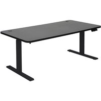 Hegele - Schreibtisch HHG-766, Computertisch, elektrisch höhenverstellbar 160x80cm 53kg mvg schwarz, schwarz Hegele - Schreibtisch HHG-766, Computertisch, elektrisch höhenverstellbar 160x80cm 53kg mvg schwarz, schwarz von HEGELE