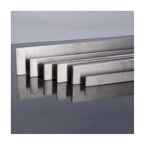 1 Stück 12 mm Vierkantstange aus 304 Edelstahl – Hohe Härte und Rostbeständigkeit for Heimwerkerarbeiten und Modellbau(12x25x300mm) von HEHEH