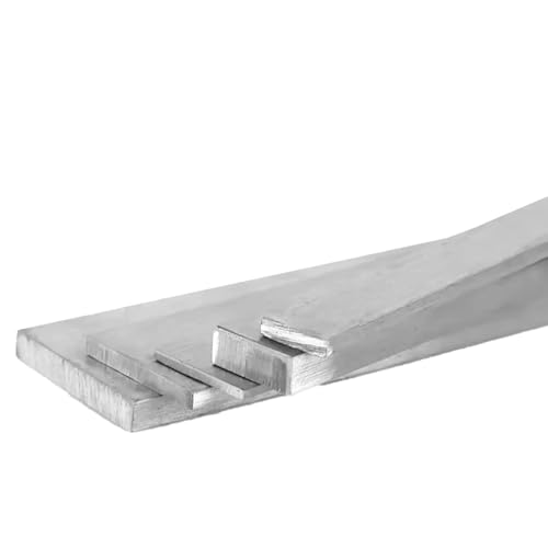 1 Stück 8 mm Vierkantstange aus 304 Edelstahl – Hohe Härte und Rostbeständigkeit for Heimwerkerarbeiten und Modellbau(8x10x200mm) von HEHEH