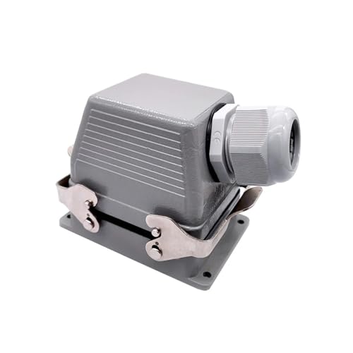 HDC-HE-032-1/2 Robuster 32-poliger 16-A-Industrie-Rechteck-Luftfahrt-Steckverbinder mit Schraubanschluss(Hdc-he-032-1) von HEHEH
