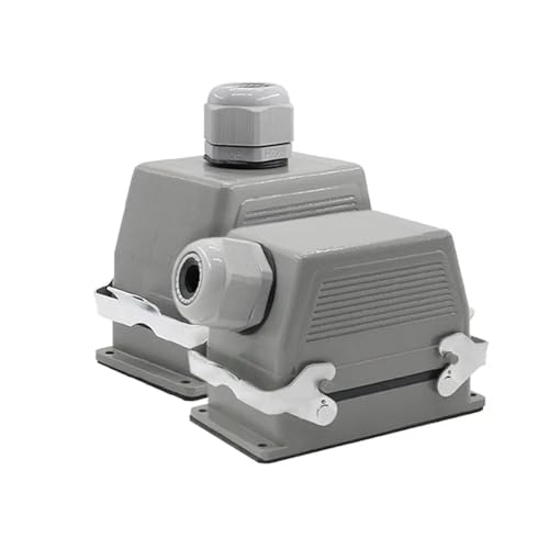 HDC-HE-048-1/2 Hochleistungs-48-poliger Luftfahrtstecker | 500 V | 16 A | Wasserdichter Industriestecker(Hdc-he-048-2) von HEHEH