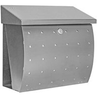 Heibi Briefkasten KROSIX Edelstahl geschliffen DIN C4 quer von HEIBI METALL