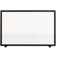 Heibi Funkenschutz Stahl/Glas schwarz 71x15x47 cm einteilig von HEIBI METALL