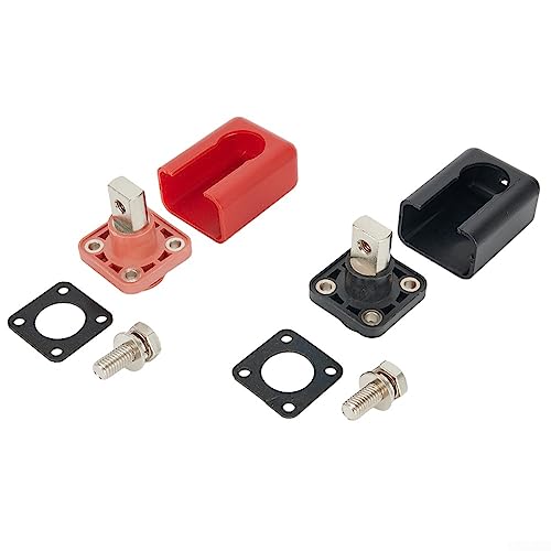 200A Lithium Batterie Terminal Post 2PCS Ganzkupfer Batterie Energiespeicher Terminal Stecker Für Automobile Kombi von HEIBTENY
