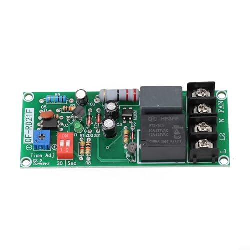 220V Relaismodul für Lüfterverzögerung mit einstellbarem Timing und einfacher Signalsteuerung 220V Relaismodul für Lüfterverzögerung mit einstellbarem Timing und einfacher Signalsteuerung von HEIBTENY