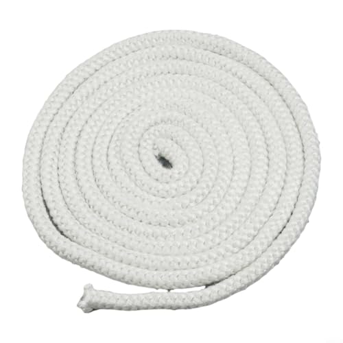 3 Meter Fiberglas-Ofendichtung für Holzverbrennung, effektive Türdichtung für Heizeffizienz (10 mm x 3 m lang) von HEIBTENY