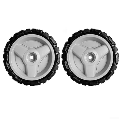 580365301 Vorderräder für Rasenmäher für HU675AWD HU700AWD HU7 Entwickelt für einfachen Austausch und zuverlässige Rasenmäher-Funktionalität (2 Stück) von HEIBTENY