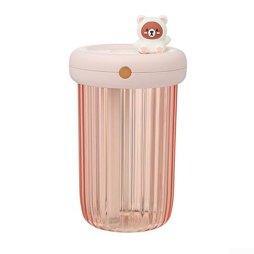 Aromatherapiegerät mit Dual-Sprühfunktion für verbesserte Raumluft (Rosa) von HEIBTENY