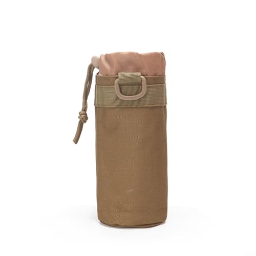 Camping Fuel Canister Long Gas Cylinder Tank/Water Bottle Protector Cover Tasche(Khaki) von HEIBTENY