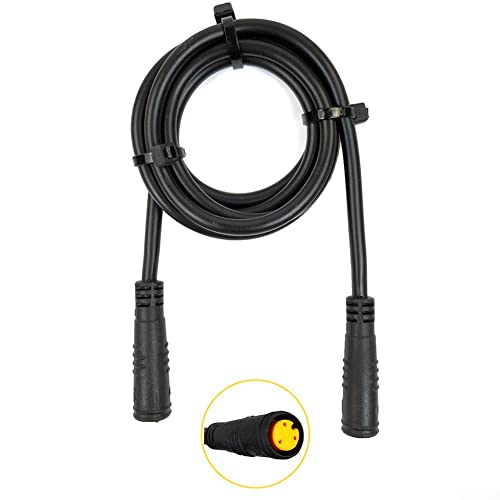 Ebike Display Stecker 2/3/4/5 Pin Kabel Wasserdichter Stecker Signalleitung,Verlängerungskabel für E-Bike-Motoren, für E-Bike-Zubehör von HEIBTENY
