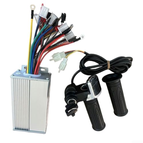 Ebike System Controller und LCD Gasgriff für 36V/48V/64V/72V Batterien (36V48V) von HEIBTENY