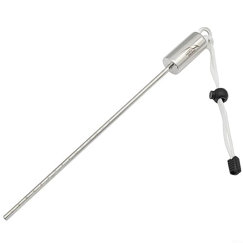 Edelstahl Tauchen Zeiger Stange,Tauchen Rassel Ding Ding Stick Unterwassersonde Mit Handschlaufe,Kommunikationsgeräte,Unterwassersonde Mit Lanyard von HEIBTENY