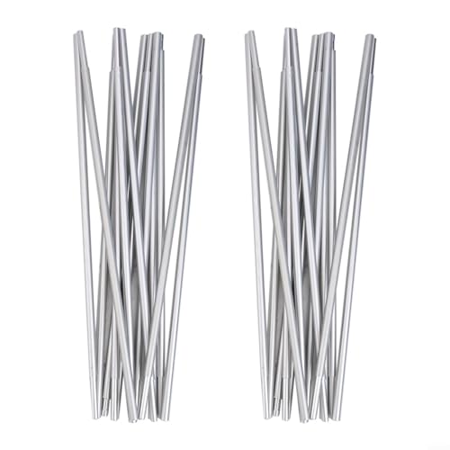 Ersatz-Set für Zeltstangen aus Aluminiumlegierung, 3,9 m und 30,5 m Länge, leicht und faltbar mit 7001T6 Luftfahrt-Aluminium, ideal für Zeltrahmen und Markisen (4,4 m) von HEIBTENY