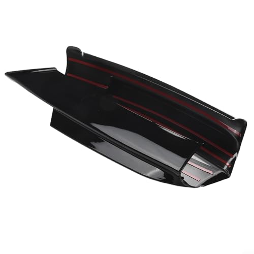 Frontstoßstangen-Lippen-Splitterklappe, 2 Stück, kompatibel mit BMW 3er-Serie E90 E91 320i 330i M Tech Bumper 2005 2008, bietet Front-End-Styling und funktionale Vorteile (schwarz) von HEIBTENY