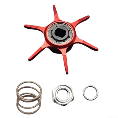 Für DAIWA Angelrolle Entladewerkzeug für PR100 PD106 mit sechs Sternen Drag und Sound Funktion (links rot) von HEIBTENY