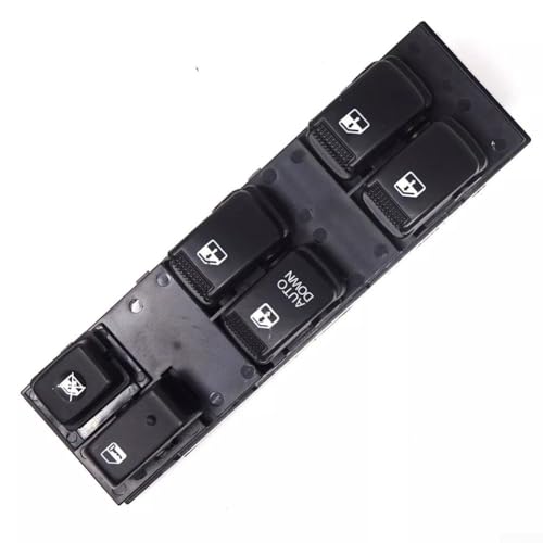 Für Kia Für Sportage Power Fensterheberknopf (2005 2010) Zuverlässiger Ersatz mit Teilenummer 93570EF000 von HEIBTENY