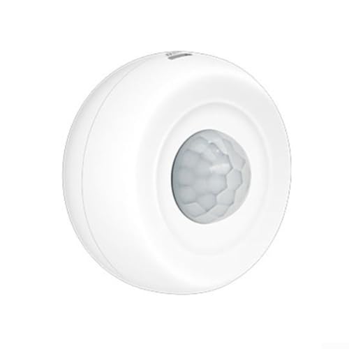 Für Tuya WiFi PIR Bewegungsmelder 360 Grad Erkennung mit Mobile App Unterstützung für Home Security Monitoring von HEIBTENY