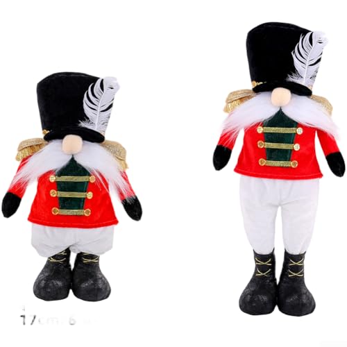 Gesichtslose dehnbare Figurenpuppe mit ausziehbarem Körper und beschwertem Sockel für Fenster und Tischplatte (rote Version) von HEIBTENY