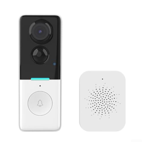 HEIBTENY 1 MP HD Smart WiFi Video Türklingel mit PIR-Bewegungsmelder, ferngesteuerte mobile Betrachtung, Zwei-Wege-Audio und Überwachung bei schlechten Lichtverhältnissen HEIBTENY 1 MP HD Smart WiFi Video Türklingel mit PIR-Bewegungsmelder, ferngesteuerte mobile Betrachtung, Zwei-Wege-Audio und Überwachung bei schlechten Lichtverhältnissen von HEIBTENY