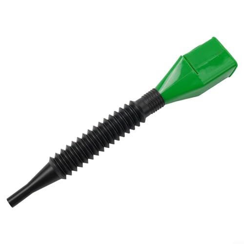 HEIBTENY 1 Stück Trichter Flexibles Entleerungswerkzeug Draining Tool Schnapptrichter Flexibles Mehrzweck Öltrichterwerkzeug(Green) von HEIBTENY