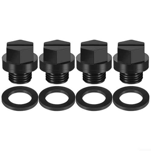 HEIBTENY 4 Stück Pool Ablassschraube Pool Pump Parts Teile Für Poolpumpen, Rohrstopfen, Ablassstopfen mit Dichtungen Für Hayward SP1800X / SP1750 / SP1775 von HEIBTENY