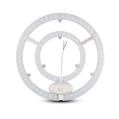 HEIBTENY Deckenlichtquelle 12W-72W Runde Deckenleuchte Quelle Downlight Lichtpanel LED-Modul 2835 für SMD Dochtmodul Lichtpanel-Patch(72W SINGLE COLOR) von HEIBTENY