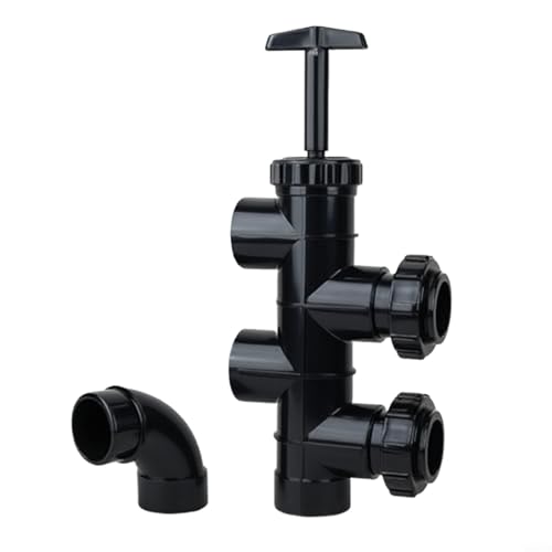 HEIBTENY Poolfilter Rückspülventil Ersatz SP0410X502S mit 2 Zoll Buchsenanschlüssen für Hayward Inground Filtration System für effektive Rückspülung von HEIBTENY