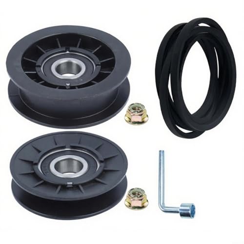 HEIBTENY Rasenmäher-Zubehör GX20286 GX20287 V-Type Spann- und Riemen-Kit AUC20393 1642HS kompatible Ersatzteile von HEIBTENY
