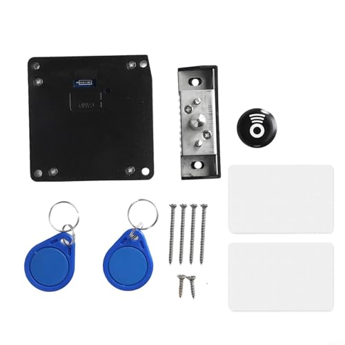 HEIBTENY Smart Keyless Cabinet Lock IC Card NFC Electronic Door Lock System Invisible Security for Wooden Furniture Drawers Cupboards HEIBTENY Smart Keyless Cabinet Lock IC Card NFC Electronic Door Lock System Invisible Security for Wooden Furniture Drawers Cupboards von HEIBTENY