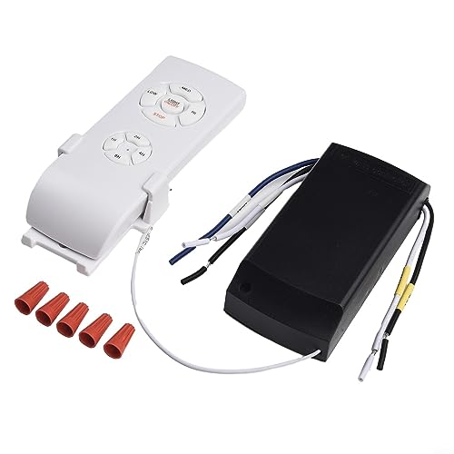 HEIBTENY Smart WiFi Deckenventilator Remote Kit, Smart Wifi Fan Switch Deckenventilator und Licht Fernbedienung Kit mit Smart WiFi + Blue-Tooth, 3-Wege-Steuerung für Wohnzimmer, Arbeitszimmer, Küche HEIBTENY Smart WiFi Deckenventilator Remote Kit, Smart Wifi Fan Switch Deckenventilator und Licht Fernbedienung Kit mit Smart WiFi + Blue-Tooth, 3-Wege-Steuerung für Wohnzimmer, Arbeitszimmer, Küche von HEIBTENY