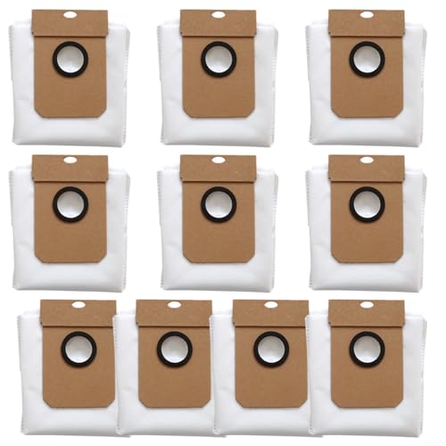 HEIBTENY Staub-Staubsaugerbeutel Ersatz für MiWhole M9 Pro Max Staubsauger, Vliesstoff-Filterbeutel mit 5-lagigem Filtersystem für effektive Reinigung (10 Stück) von HEIBTENY