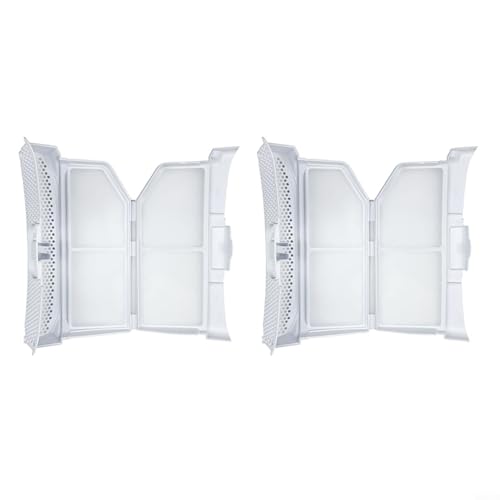 HEIBTENY Trockner-Fusselfiltersieb Ersatzteil 752387 Kunststoff Flusenfalle kompatibel mit 8er Serie 4 Serie 6 800 iQ300 iQ500 iQ700 (2 Stück) von HEIBTENY