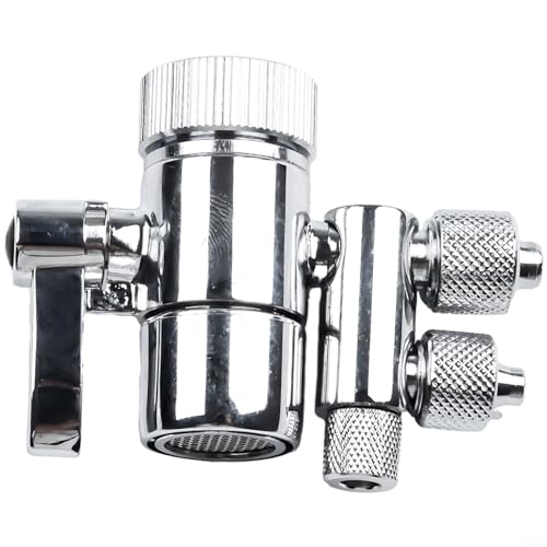 HEIBTENY Wasserreiniger-Umschaltventil Anschluss Für Wasserhahn-Zweiwegeventil Für E*Spring Wasserhahnfilter-Umschaltventil 38 Zoll 516 Zoll von HEIBTENY