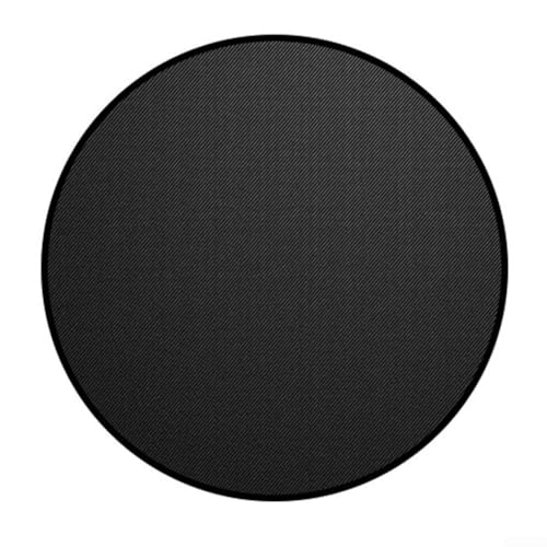 Hitzebeständig für feuerfeste Matte, schützt Ihren Rasen und Ihre Terrasse vor Brandgefahren (91,4 cm schwarz) von HEIBTENY