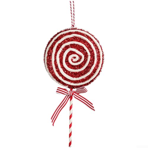 Holiday Bubble Hängeornament mit leichtem Blasenmaterial für den Einsatz an Weihnachtsbäumen und saisonalen Fenstern (G) von HEIBTENY