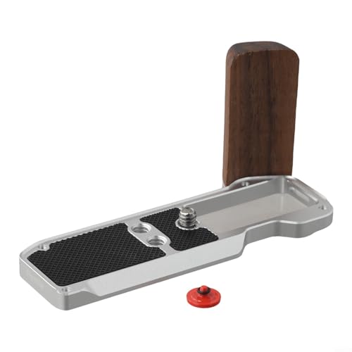 L-förmiger Griff zur Verbesserung der Stabilität und Kontrolle während der Verwendung für Fujifilm XM5 Kameras (Silber) von HEIBTENY